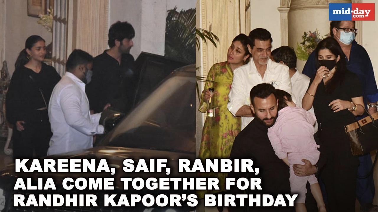 Kareena, Saif, Ranbir, Alia come together for Randhir Kapoor’s birthday