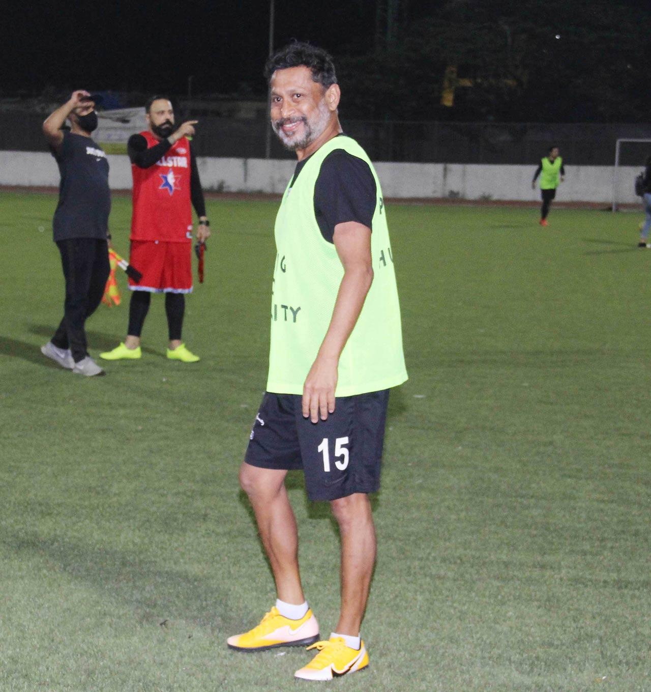 Filmmaker Shoojit Sircar also made a surprising appearance at the football match. It was good to see him after a long time. He last directed Amitabh Bachchan and Ayushmann Khurrana’s comedy, Gulabo Sitabo. His next directorial is with Vicky Kaushal titled Sardar Udham Singh.
 