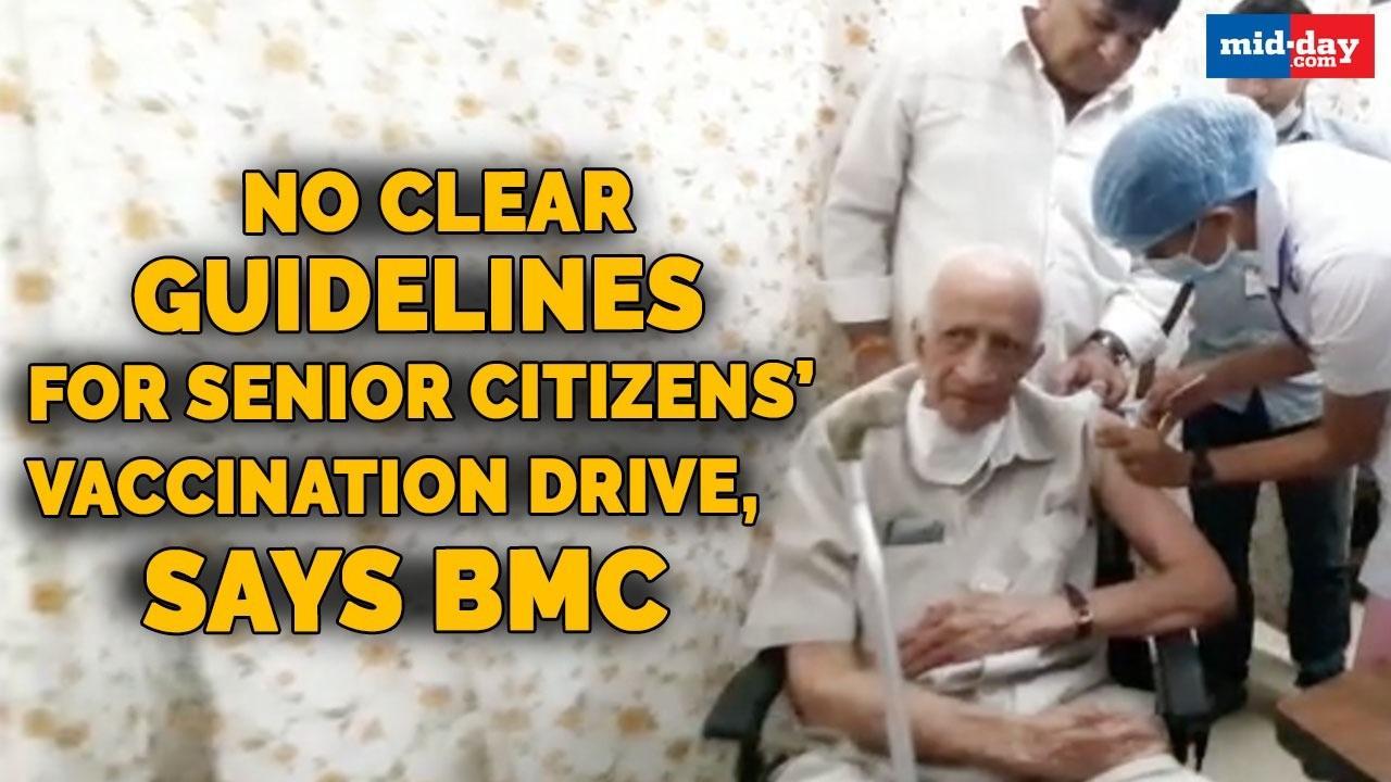 Senior citizens' vaccination drive to begin soon, no clear guidelines given: BMC