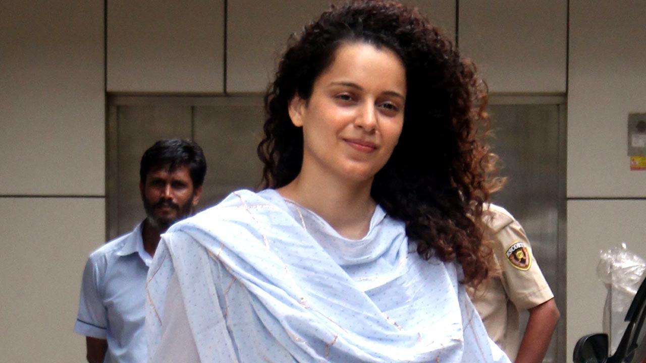 Photo Inside: Kangana Ranaut shares a slice of life from her childhood days