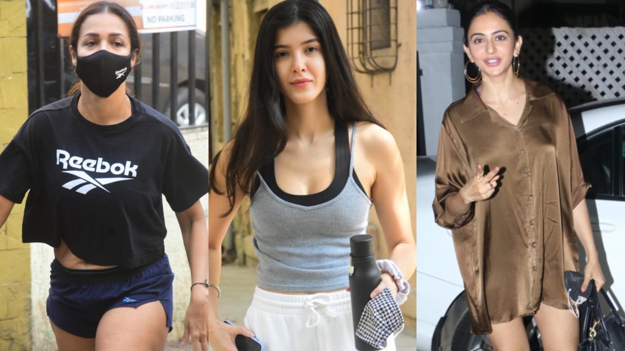 Bandra Diaries: Malaika Arora, Rakul Preet, Shanaya Kapoor, Soha with Inaaya clicked