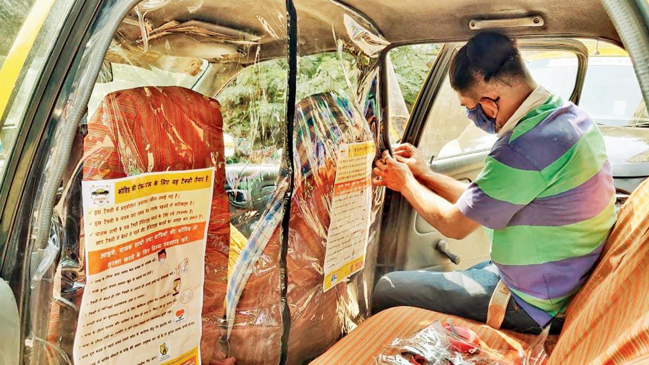 Mumbai: 500 more cabs line up to get COVID-19 ready