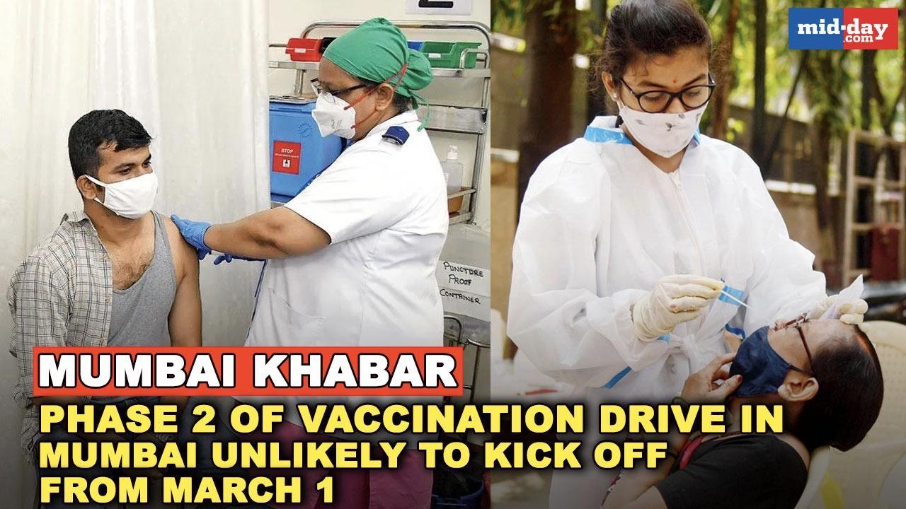 Phase 2 of COVID-19 vaccination drive in Mumbai unlikely to kick off from Mar 1