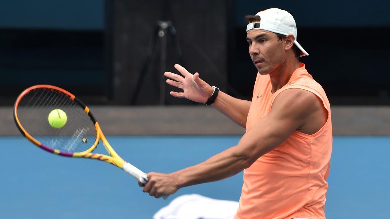 Rafael Nadal pulls out of ATP Cup tie with stiff back