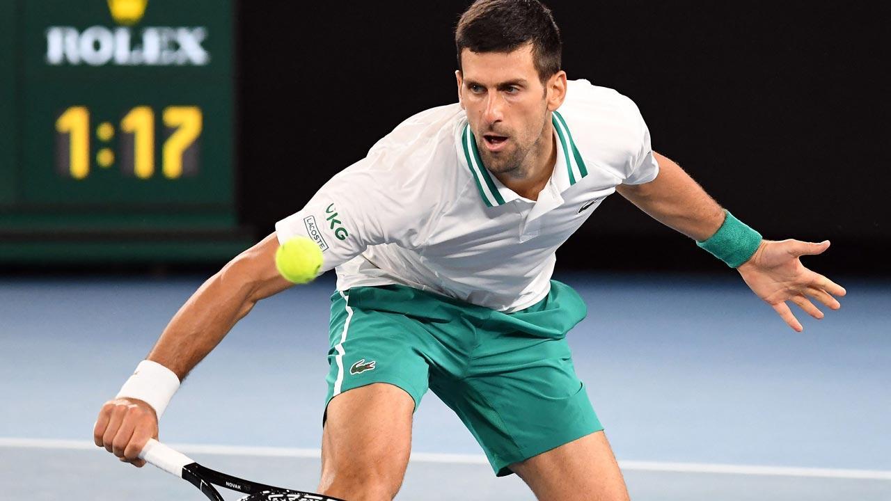 Novak Djokovic's sponsor in promo gaffe