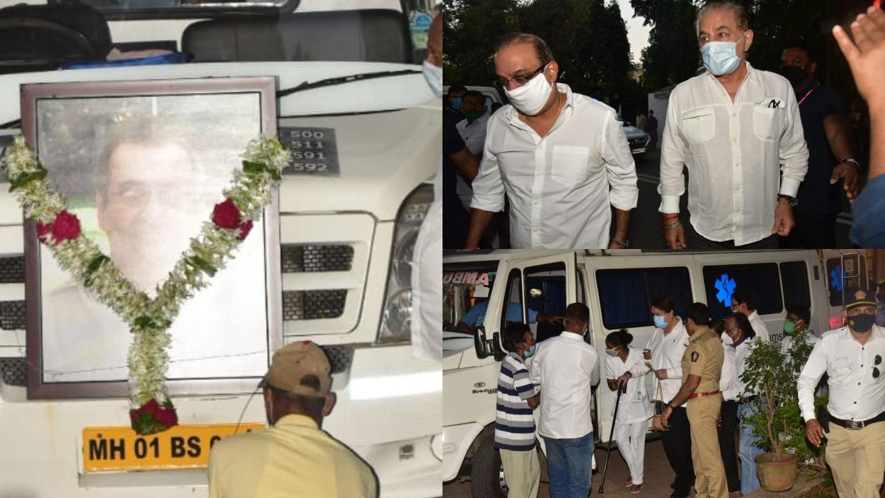 Rajiv Kapoor's last rites: Randhir Kapoor, Ranbir Kapoor, Alia Bhatt attend