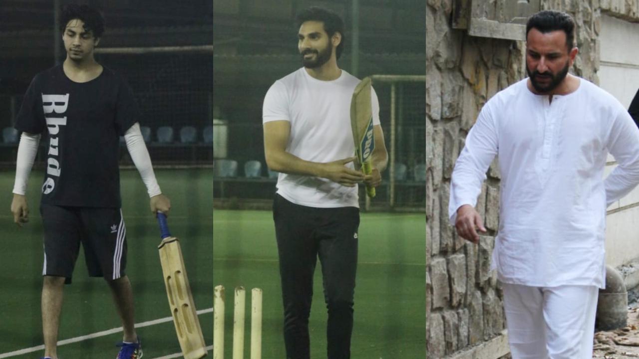 Celebs day out: Aryan Khan with Ahan Shetty, Asim Riaz, Saif Ali Khan clicked