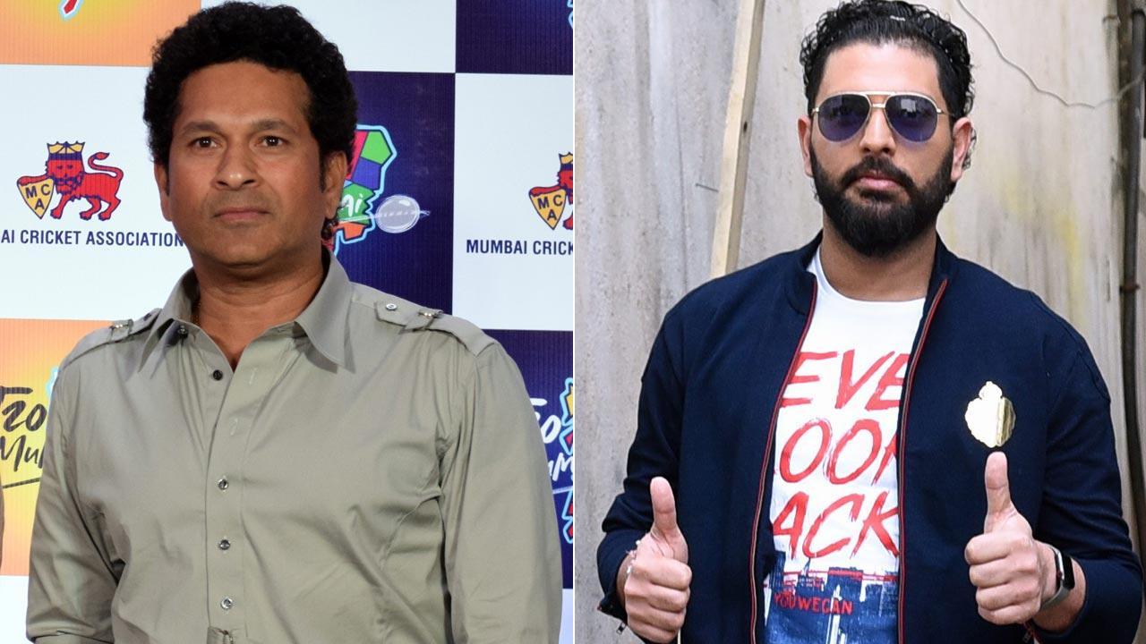 Buddies Sachin Tendulkar and Yuvraj Singh now rock on golf course. See photo