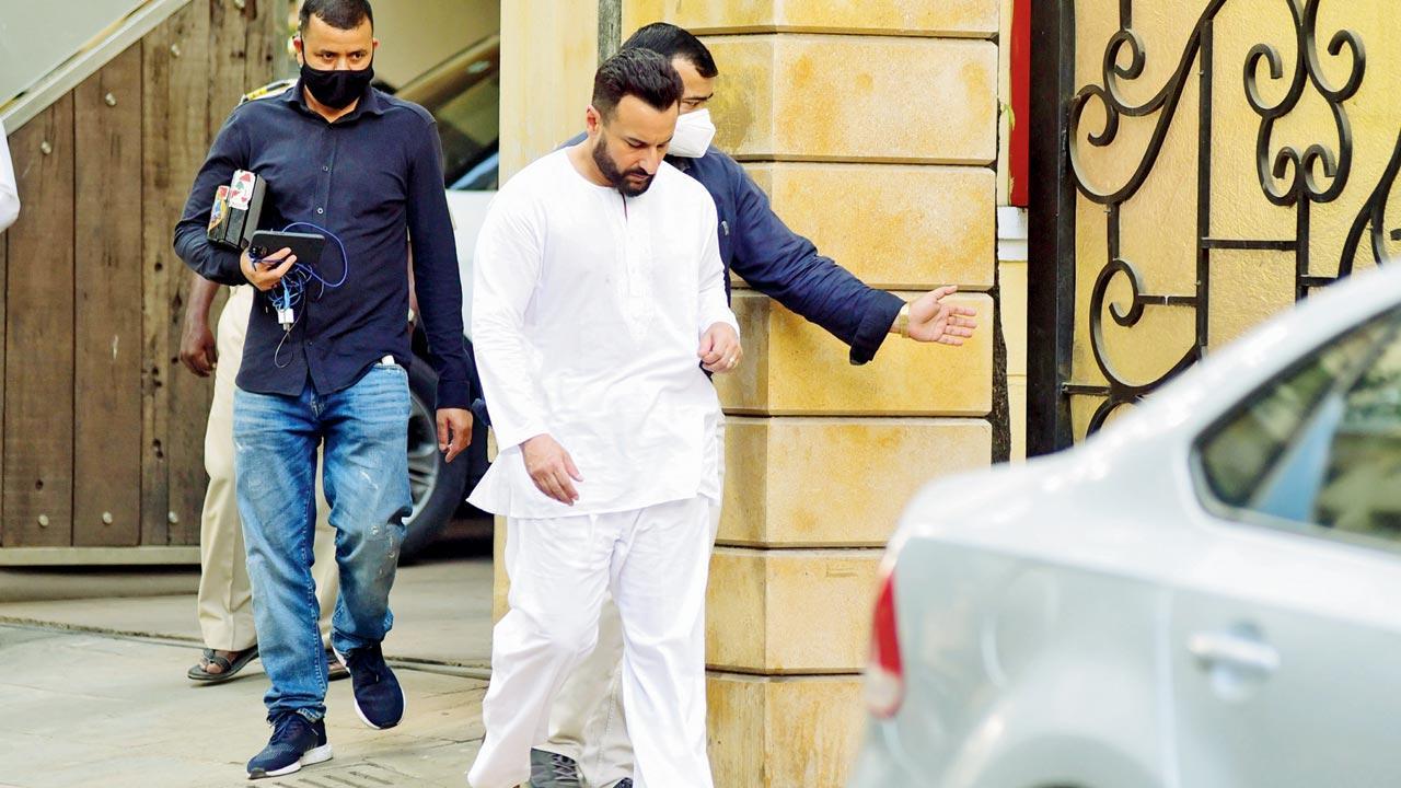 After Tandav controversy, Saif Ali Khan under watchful eyes; has his security in tow