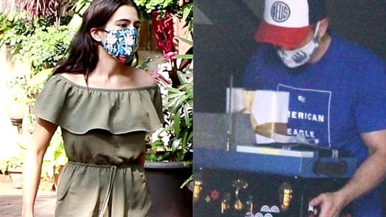Photos Inside: Sara Ali Khan and Kunal Kemmu bring gifts for Saif, Kareena’s new born