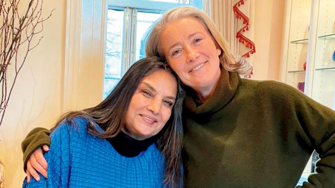 What’s Love Got to Do With It: Shabana Azmi and Emma Thompson share warm vibes on the sets
