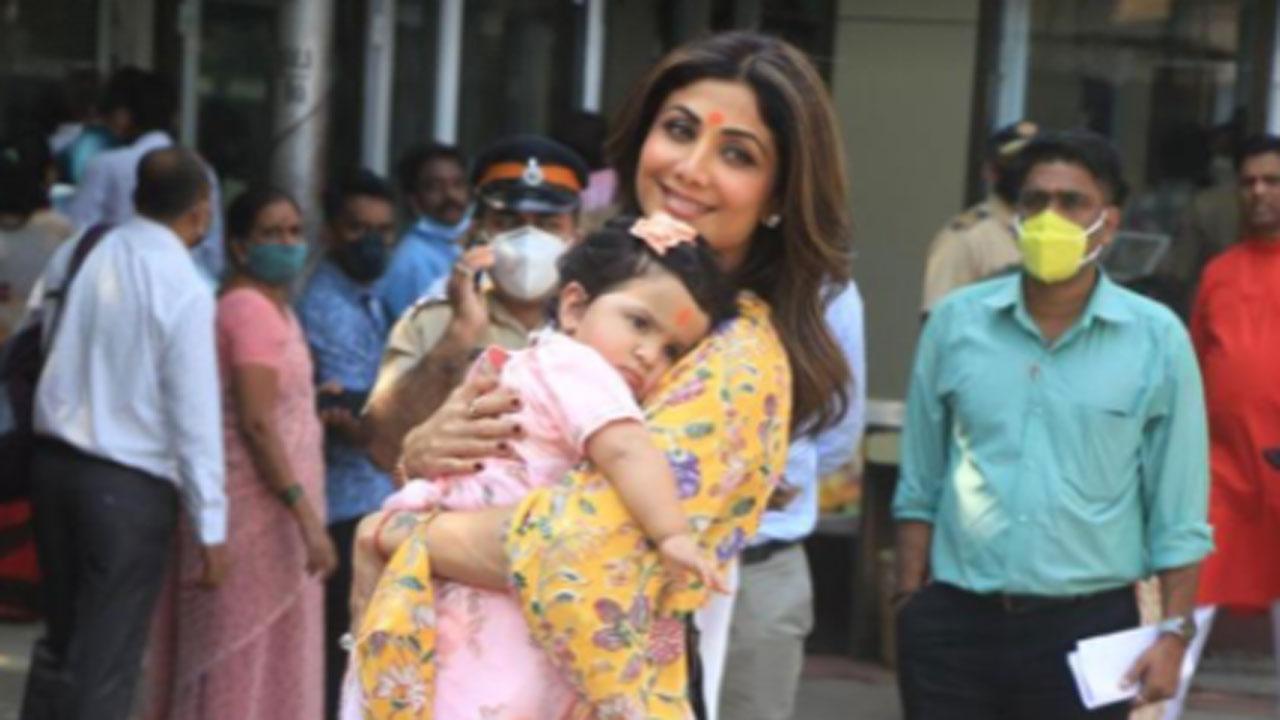 Shilpa Shetty gets greatest gift from daughter