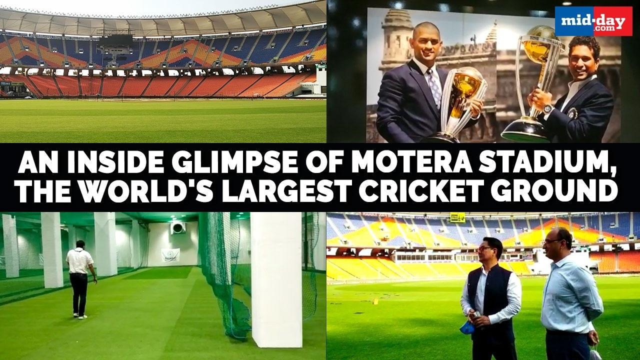 An inside glimpse of Motera Stadium, the world's largest cricket ground