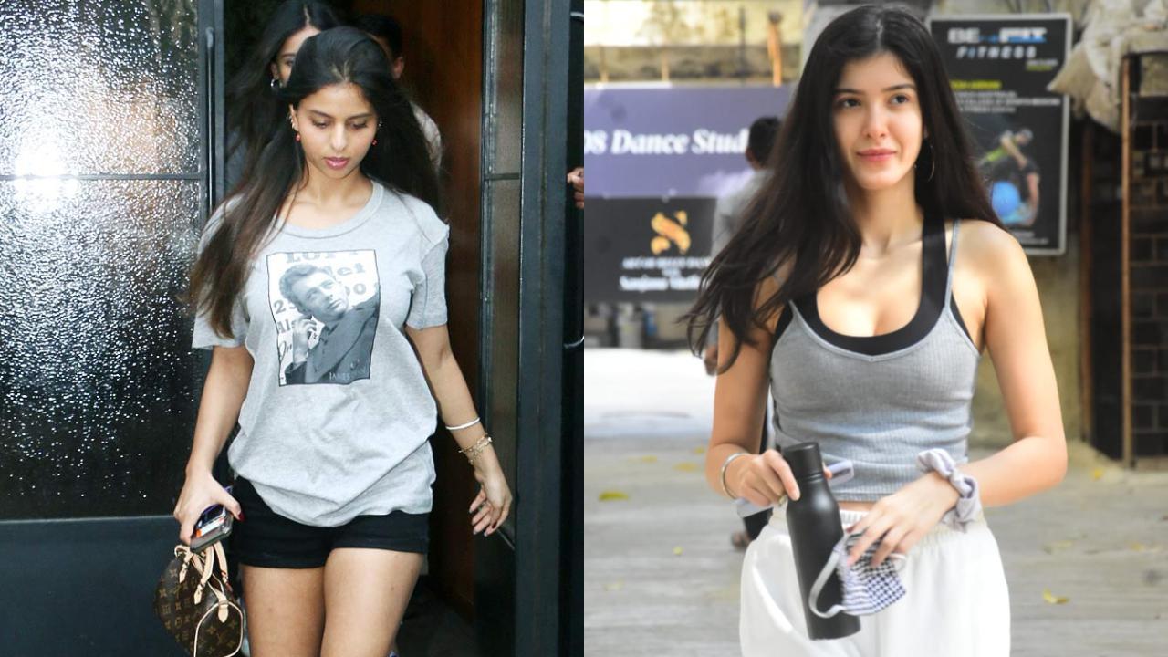 Watch Video: Shanaya Kapoor 'steals' Suhana Khan's skirt as she shows off her belly dancing skills