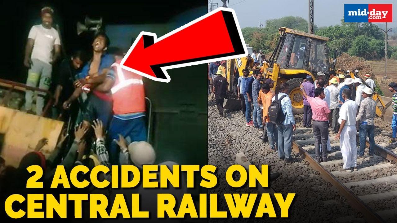 Two accidents on Central Railway in the same day, 1 dead