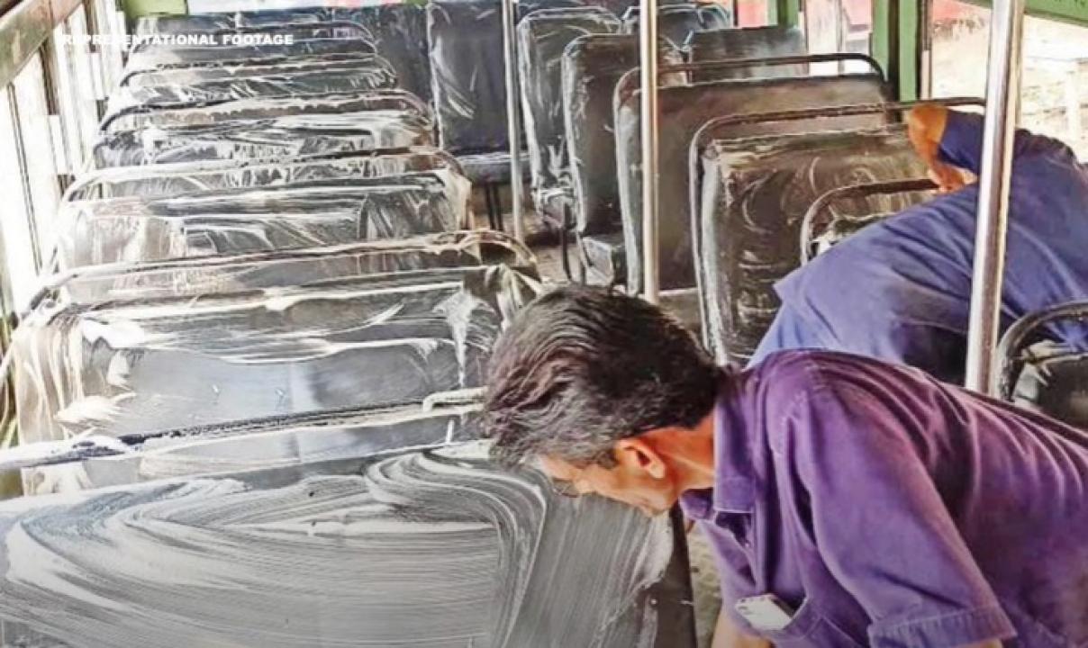 COVID-19: Sanitation drive underway for Mumbai's buses