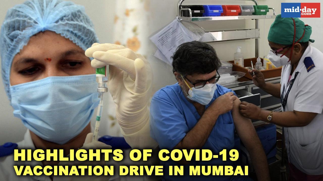 Highlights of the COVID-19 vaccination drive in Mumbai
