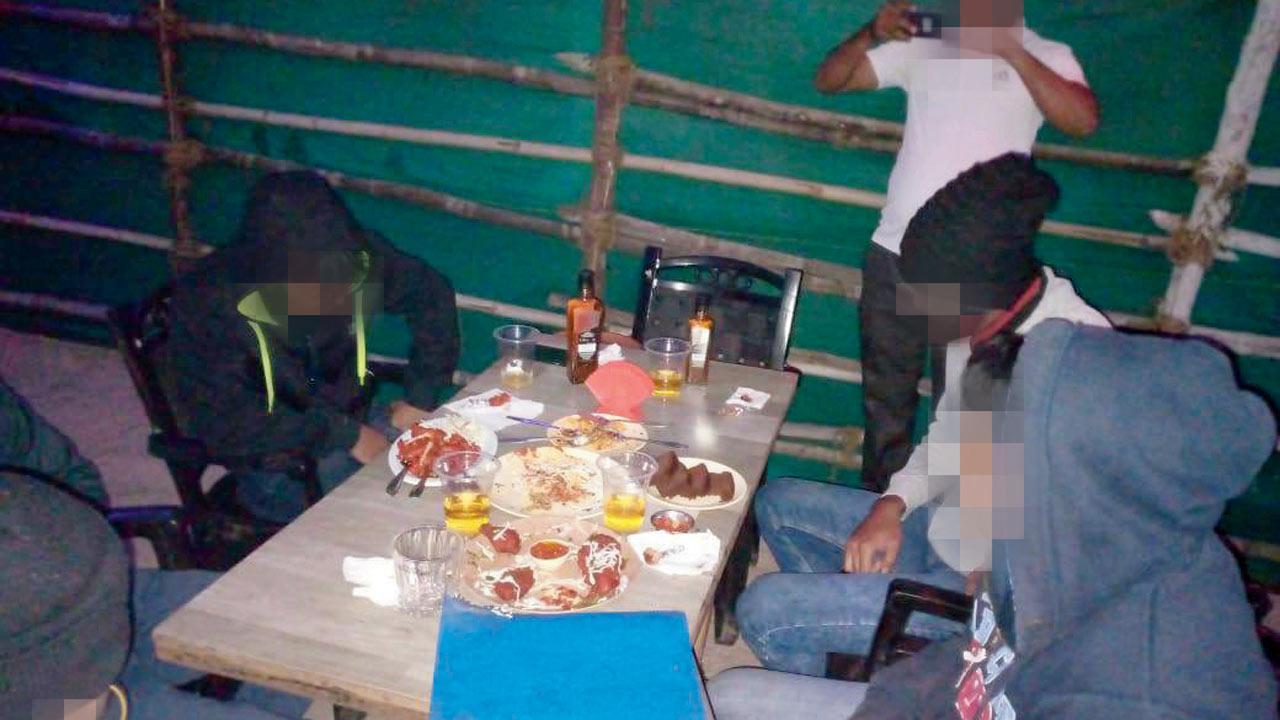 Cops crack down on illegal shacks set up for parties in Vasai-Virar