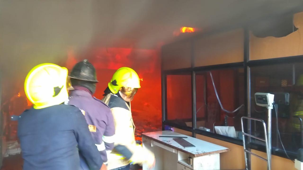 Mumbai: Major fire breaks out at Wagle Estate in Thane, no casualty