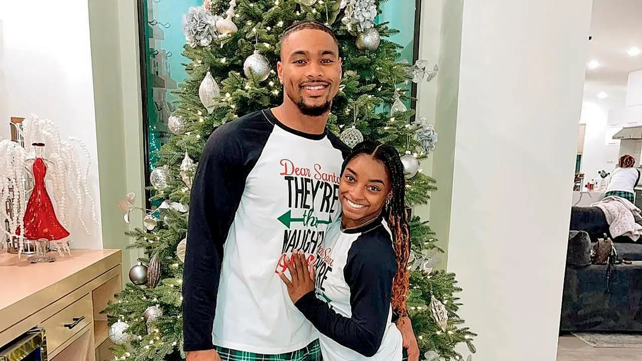 Gymnast Simone Biles raves about boyfriend Jonathan Owens: He's a real man, I just love him