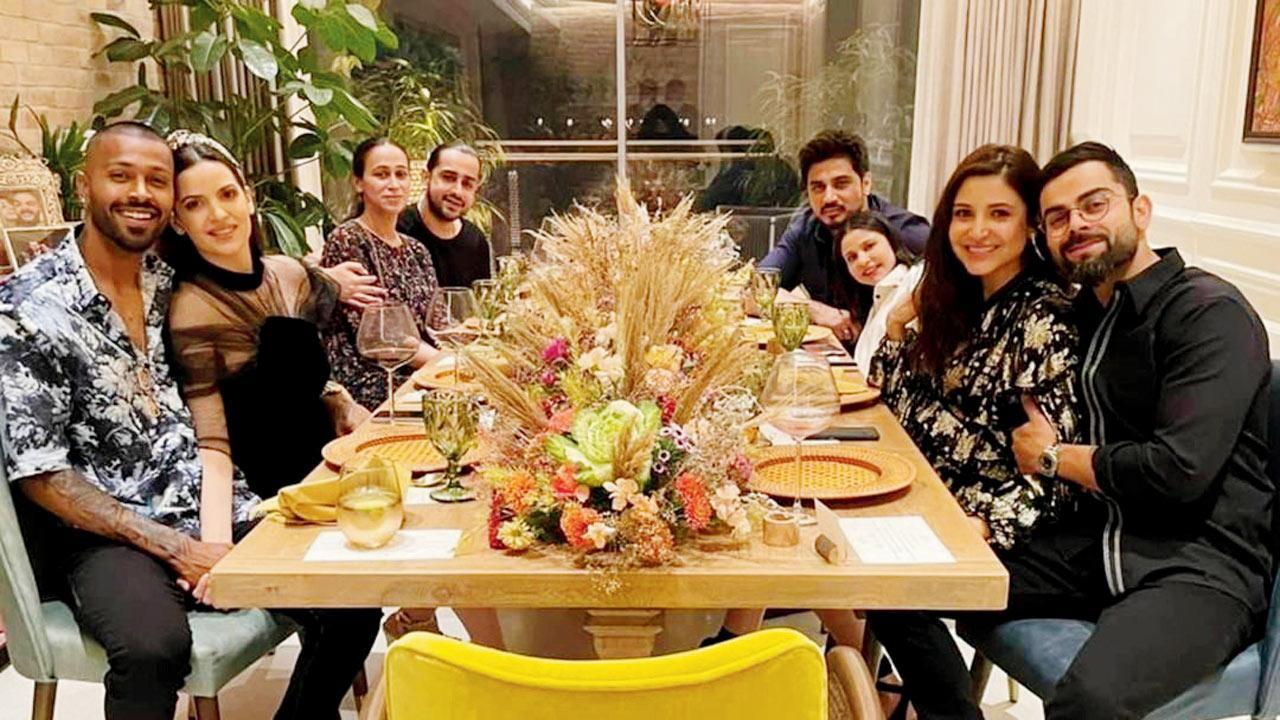 See photos: Virat-Anushka, Hardik-Natasa chill at home on New Year
