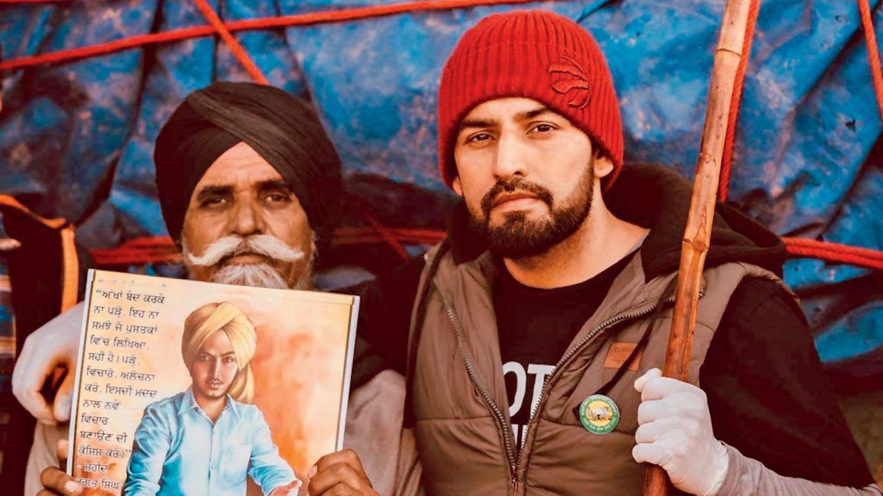 An online event is bringing you songs from the farmers' protest this weekend