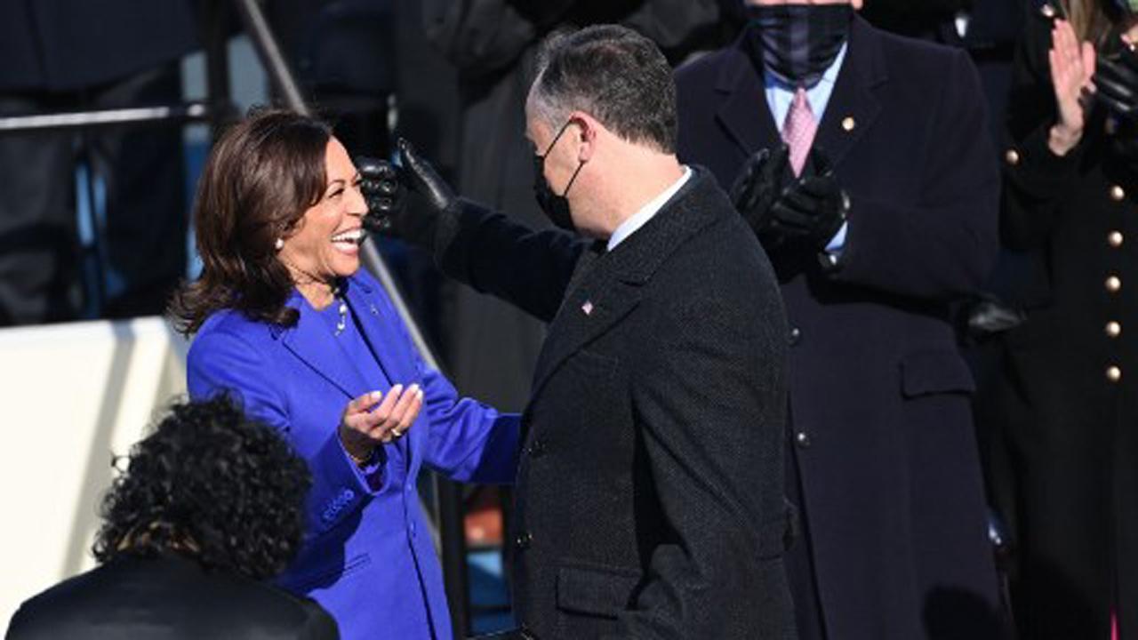 Kamala Harris sworn in as America's first woman Vice President