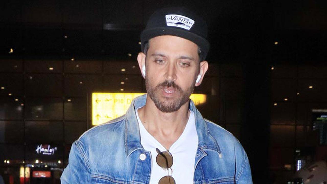 Photo Inside: Is this Hrithik Roshan's look for a new project?