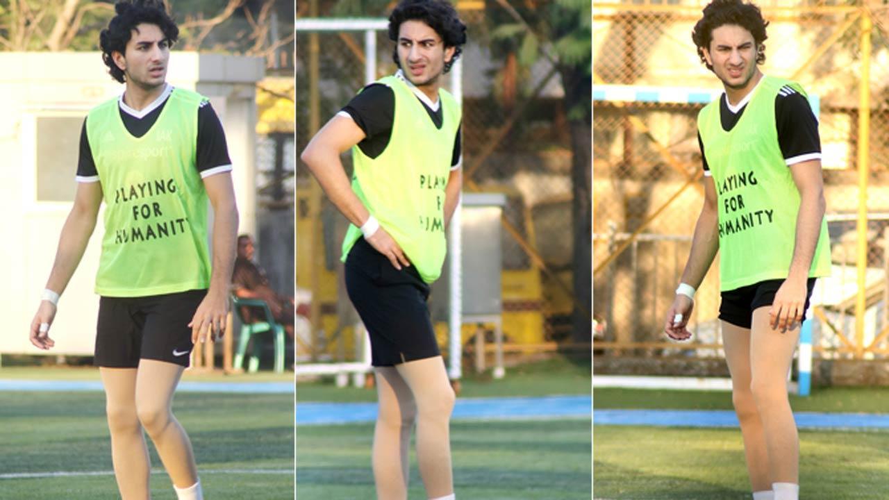 See Photos: Ibrahim Ali Khan joins Ranbir, Abhishek's All Stars Football Club