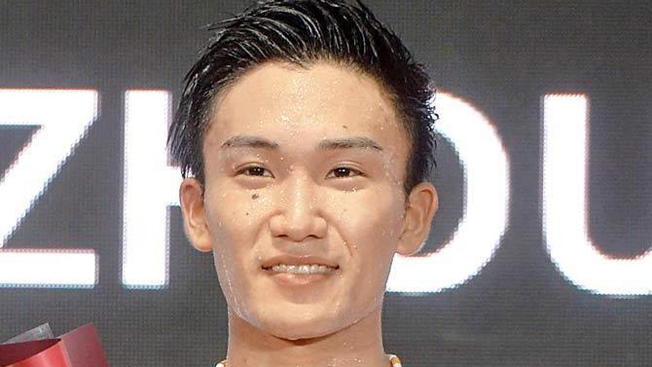 Japanese star shuttler Kento Momota tests COVID-19 positive