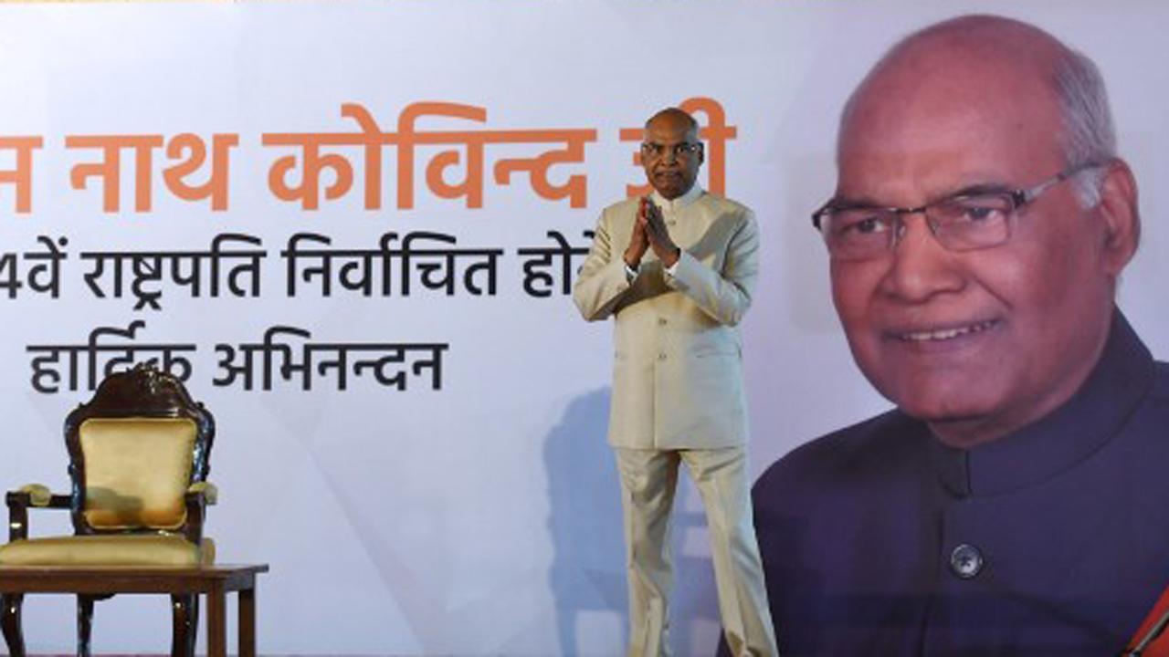 Budget Session begins with President's address, Opposition creates ruckus