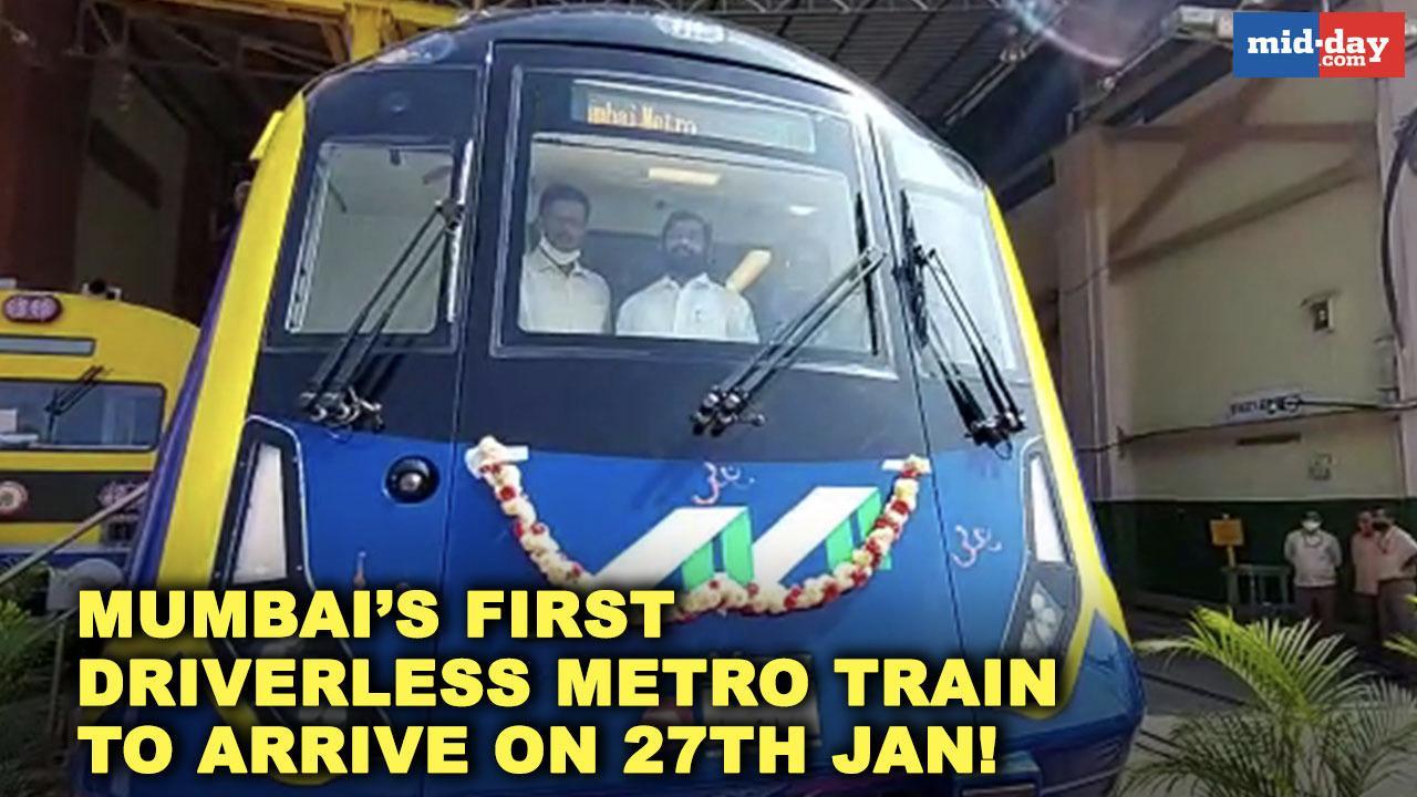 Mumbai's first driverless Metro train to arrive on January 27