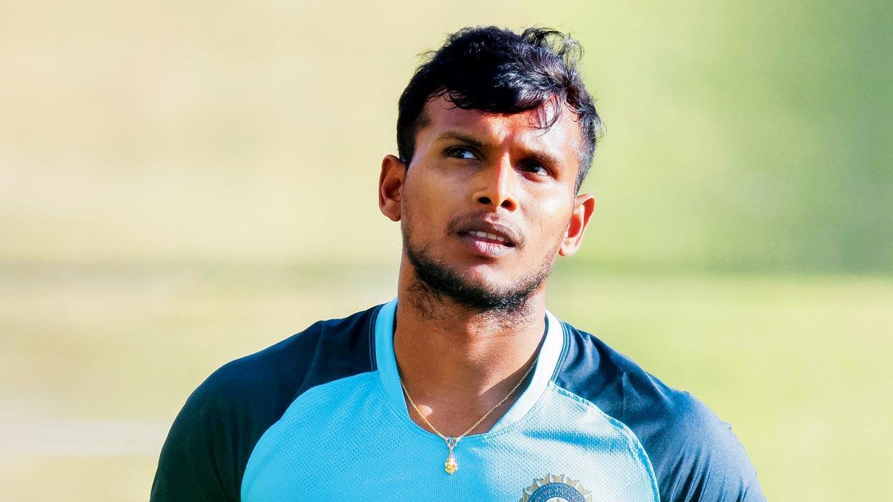 Thangarasu Natarajan admits pressure before unexpected debut