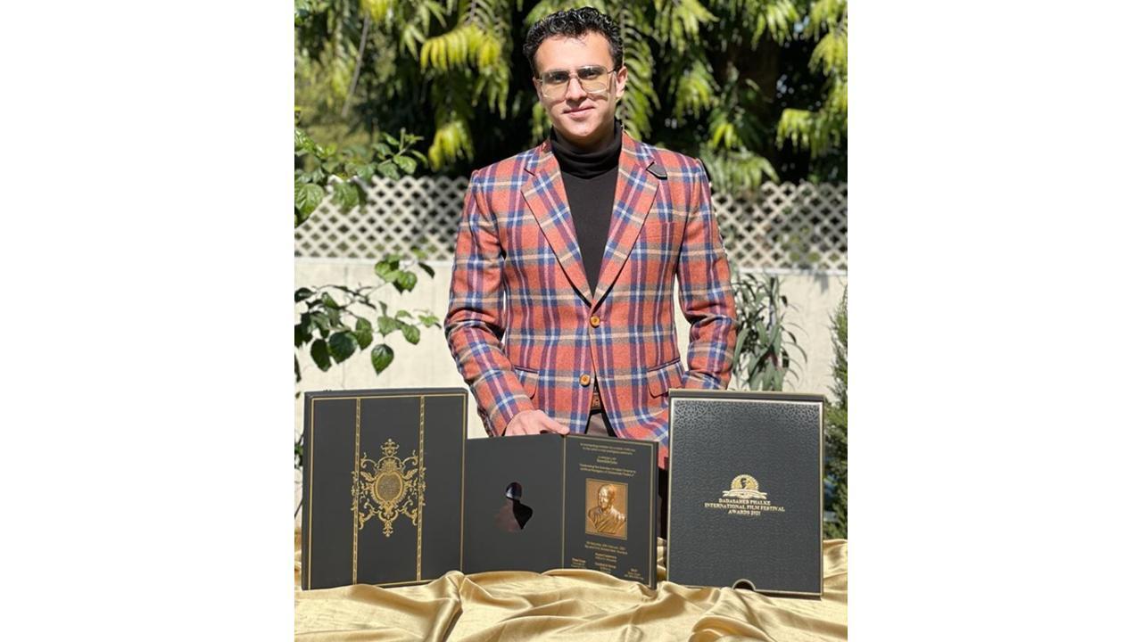 The luxurious Invitation of Dadasaheb Phalke International Film Festival Awards 2021 curated by Ravish Kapoor