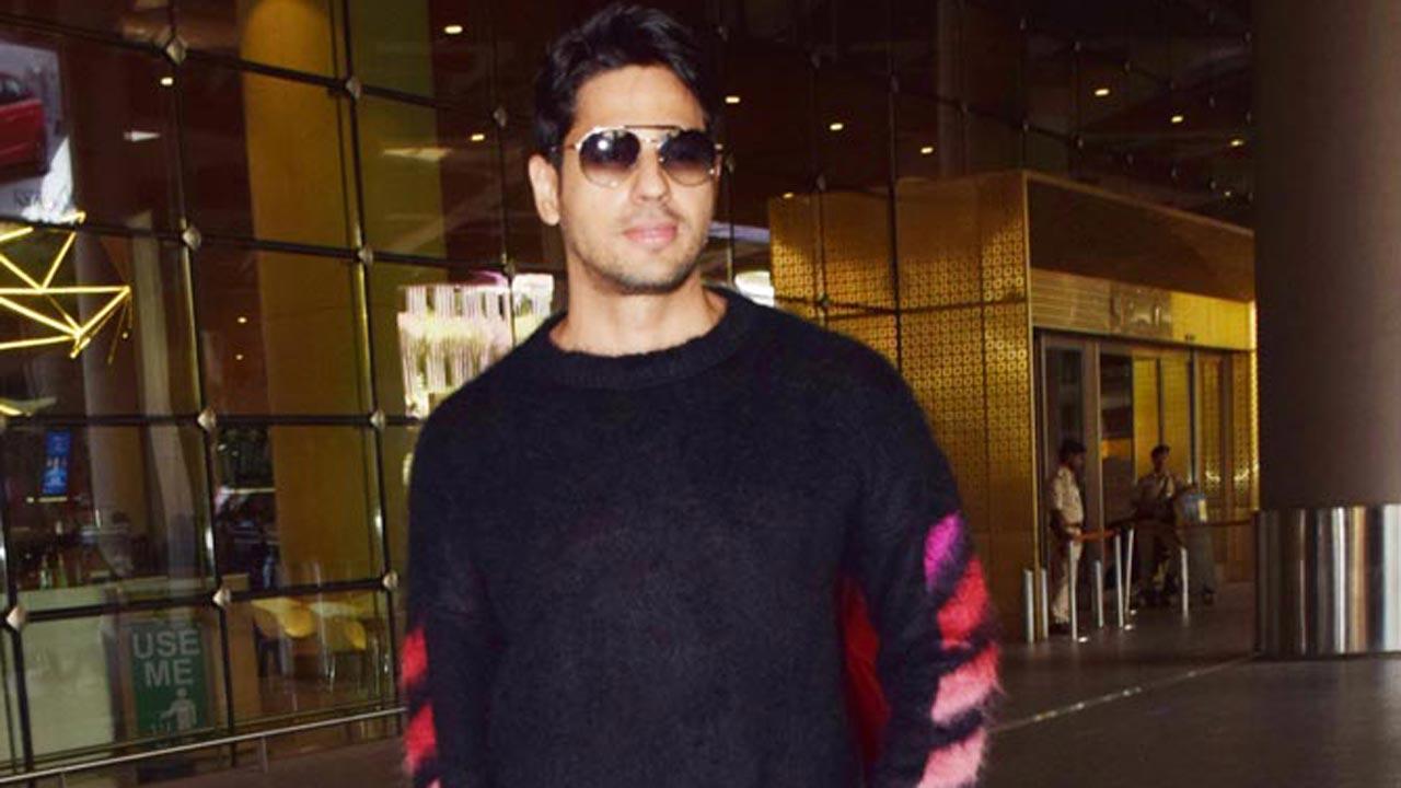 Sidharth Malhotra starts shooting for 'Thank God'