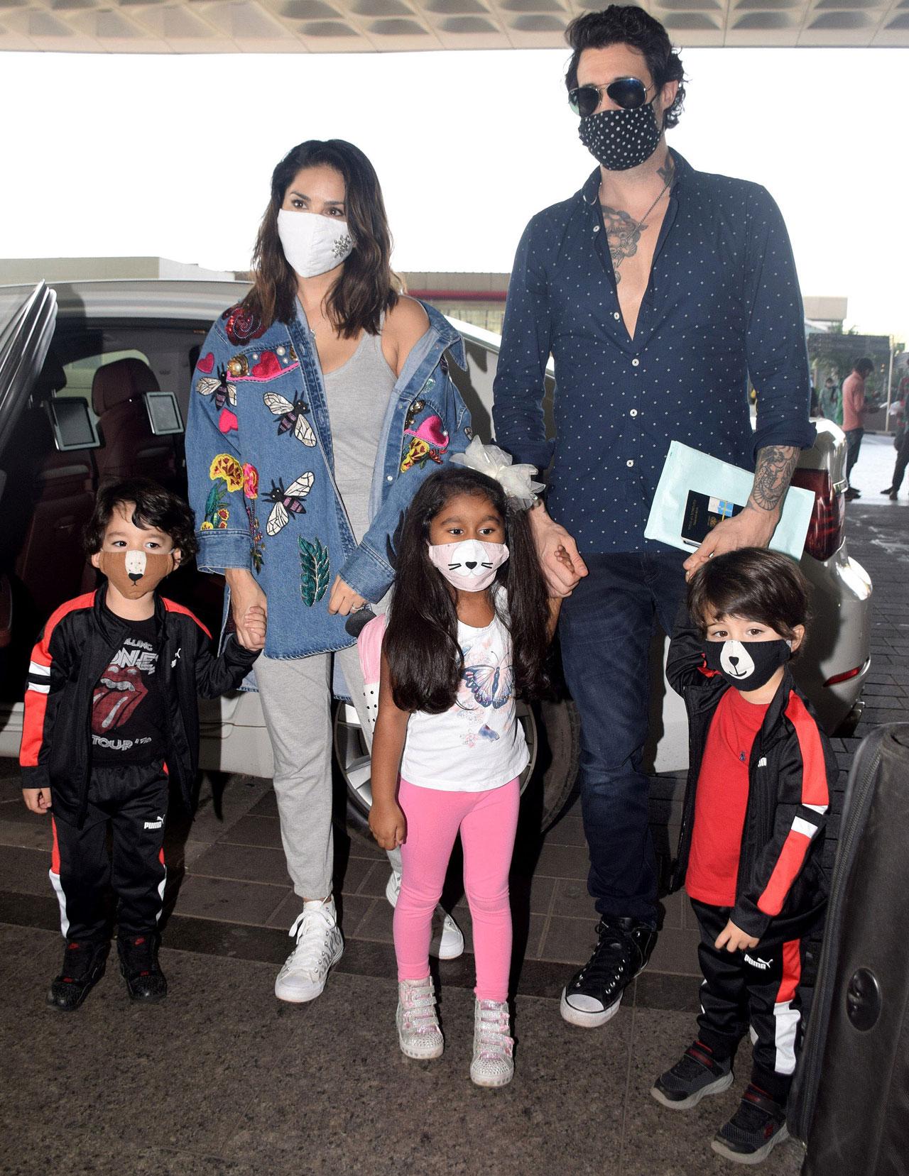 Sunny Leone also mentioned how lucky she was to have her work and home life balanced as she has her office space just around the corner. 