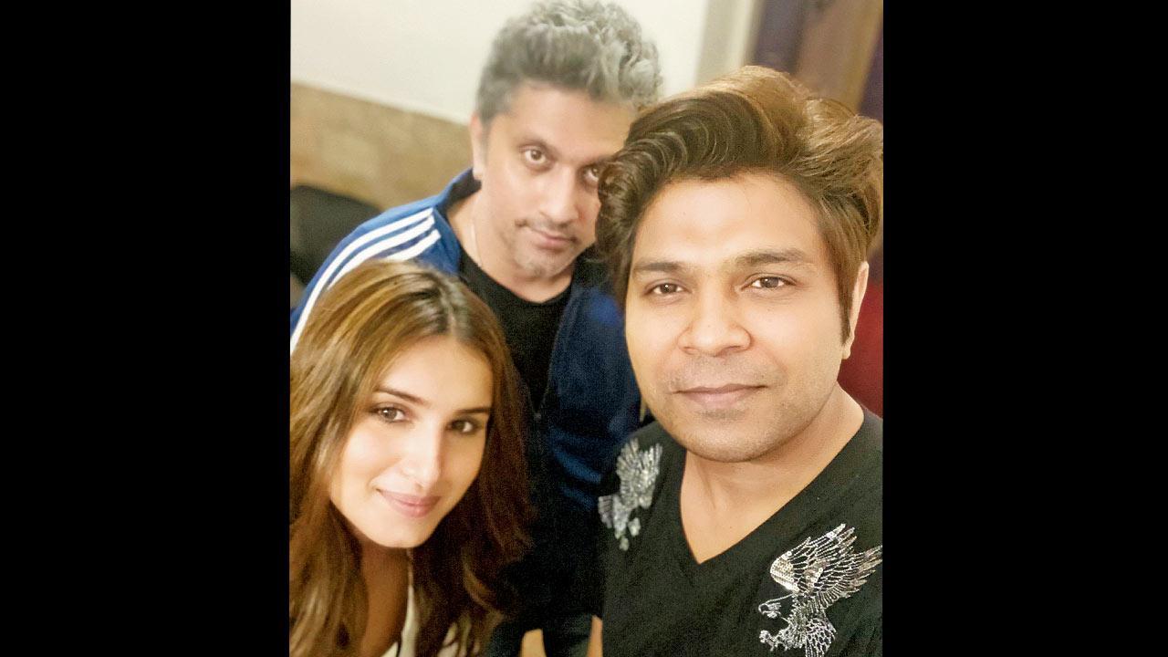 Ek Villain 2: Tara Sutaria begins work on the recordings with Ankit Tiwari