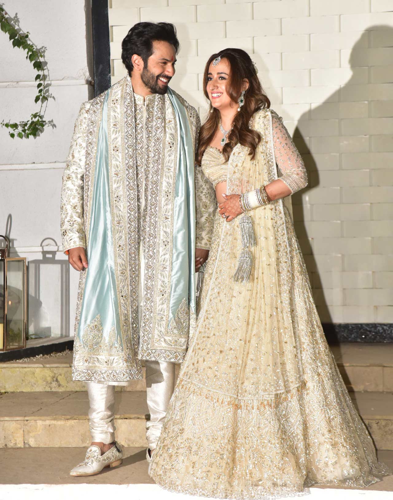 It was a COVID-19 wedding for Varun Dhawan and Natasha Dalal, who tied the knot in an intimate ceremony at Alibaug's The Mansion House Resort.