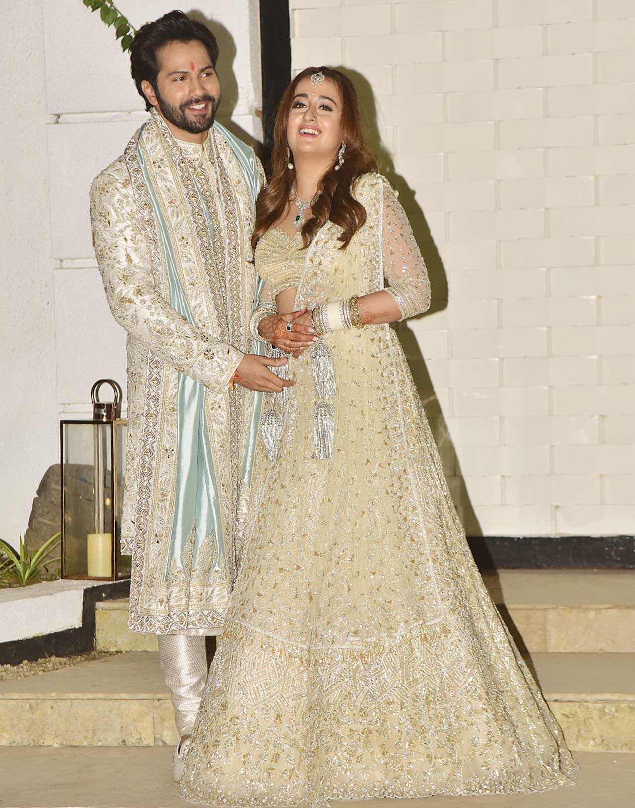 The newlyweds also sent out laddoos for the media waiting to click them outside the venue. Celebrations had started at the wedding venue, The Mansion House, in Alibaug on January 22 with the wedding taking place on Sunday.
