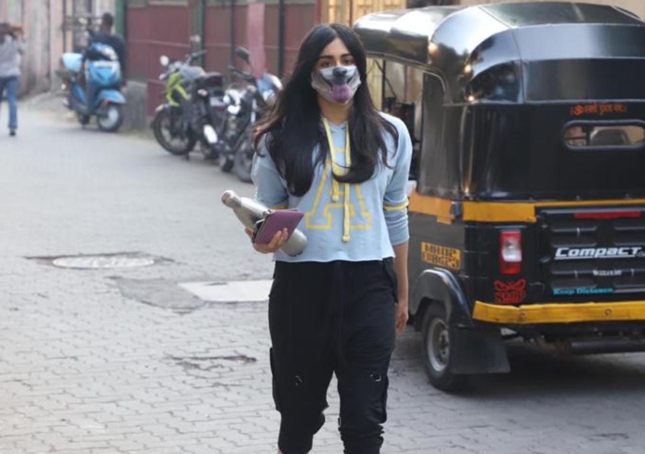 Adah Sharma was snapped in Bandra. A few days back Adah shared a cute picture of herself and her mother on her Instagram handle referring herself as the 