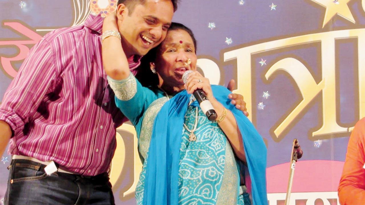 Chintoo Bhosle: There's only one Asha Bhosle and she is the bearer of the legacy