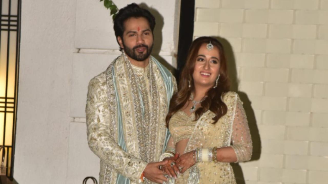 Bollywood showers love on newlyweds Varun and Natasha