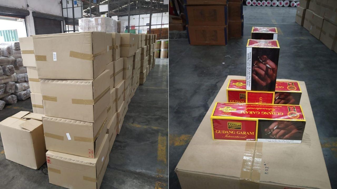 Mumbai: DRI seizes cigarettes worth Rs 3.24 crore smuggled from Dubai