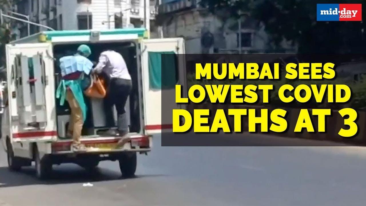 Mumbai sees lowest COVID deaths at 3