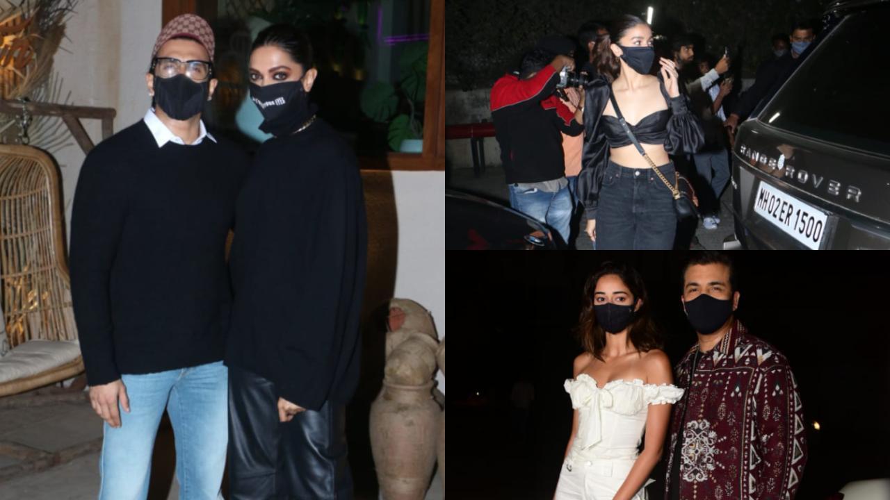 Inside Deepika Padukone's birthday party: Ranveer Singh, Alia-Ranbir, Ananya, Anjini attend