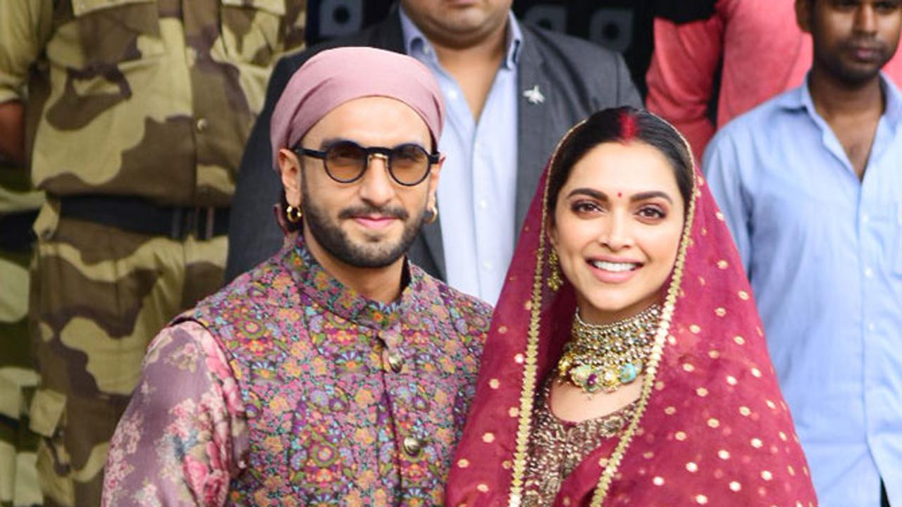 Deepika Padukone And Ranveer Singh celebrate 3rd Wedding Anniversary