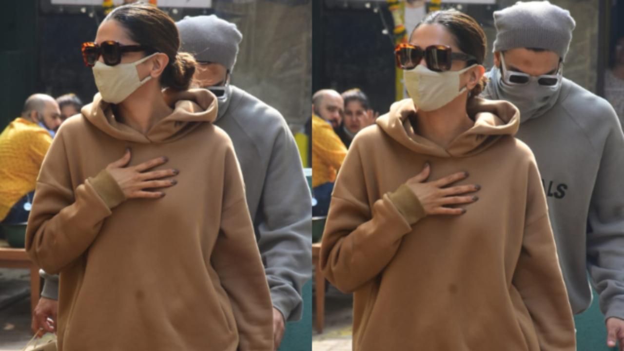 Shades of love! Birthday girl Deepika Padukone out on a date with hubby Ranveer Singh in Bandra