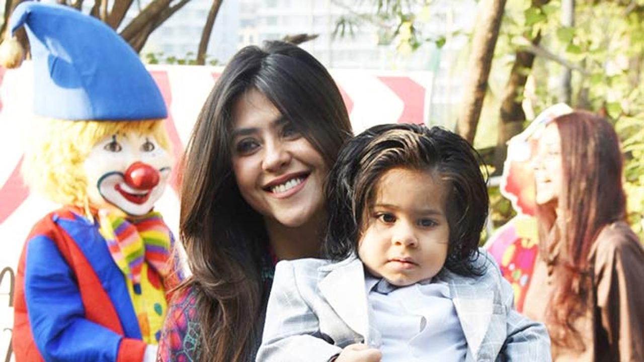 Inside Ravie Kapoor's birthday party: Ekta Kapoor shares an adorable video of son