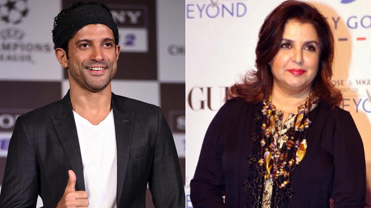 See photo: Throwback picture of Farah Khan's retro dance with cousin Farhan Akhtar