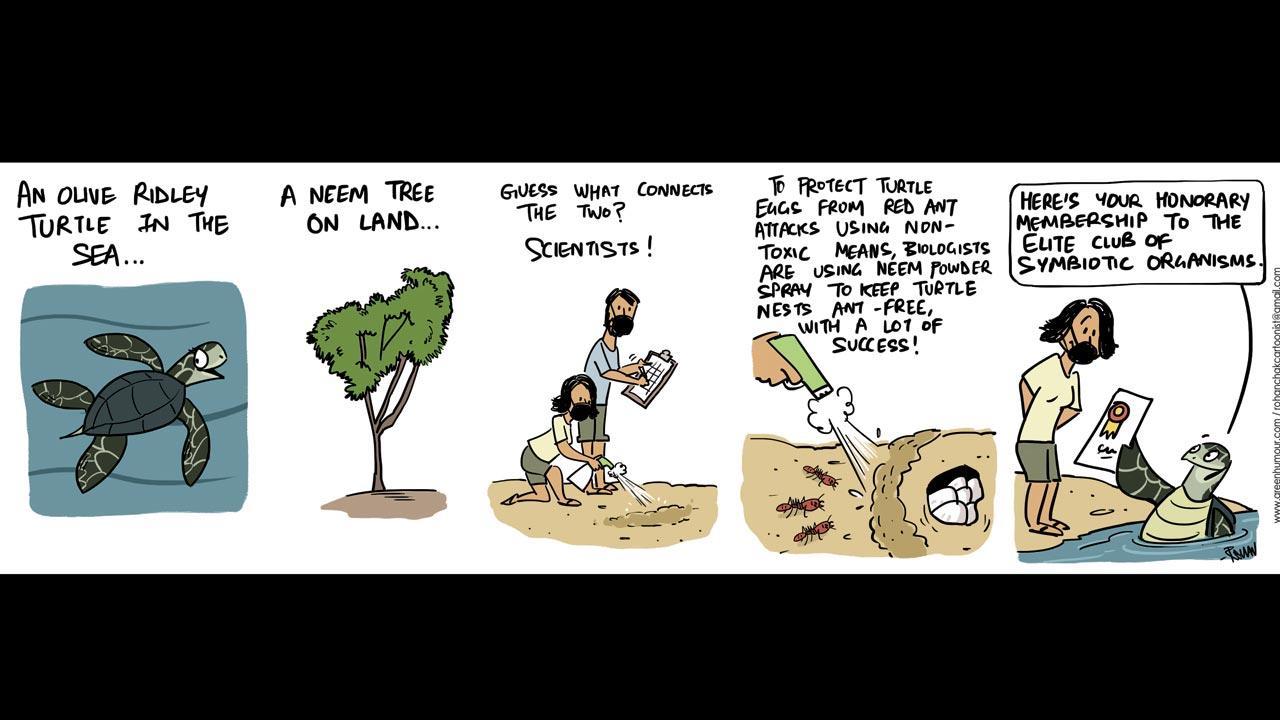 Green Humour: Comic Strip By Rohan Chakravarty